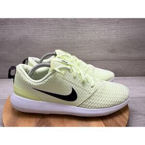 Nike Roshe G Golf Golf Cleats Volt-Black-White Mens 9.5 [CD6065-701]